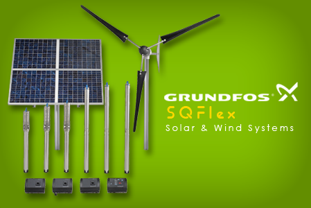 Grundfos SQFlex Solar Family Cuvo Solutions